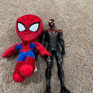 Spider Hero Plush and Action Figure Set